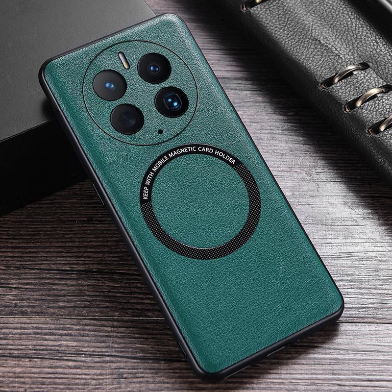 Кожа PU Беспроводная зарядка Для Магнитный чехол Для Huawei Mate 0 Pro Mate0 Pro G Мягкая задняя крышка