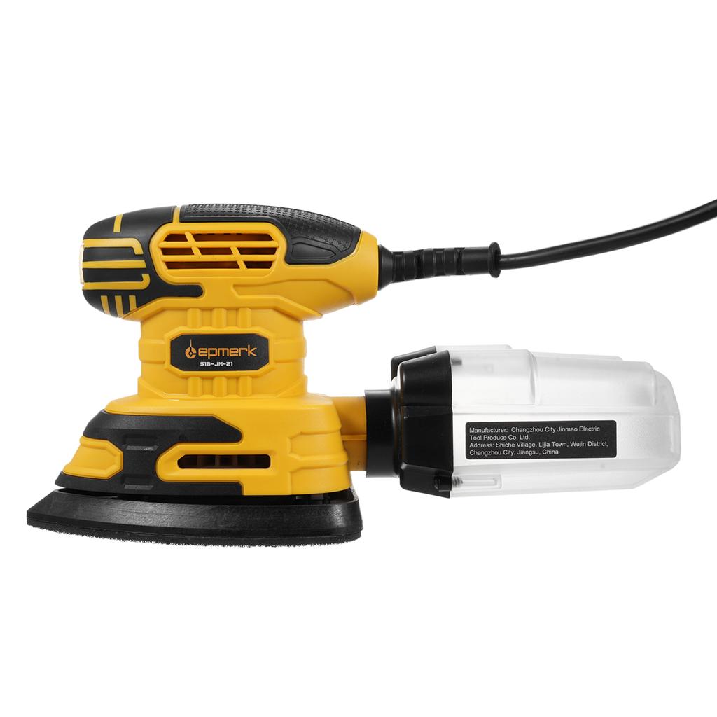 Detail Sander 13,000 OPM Compact Electric Sander with Dust Collector 220W 1.6Amp Power Sander with