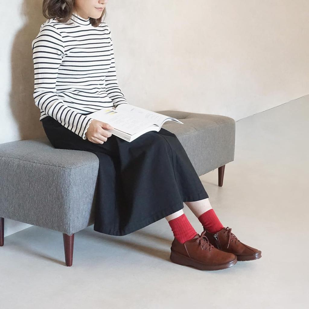 Обувь Shoe Studio Belle для толстых, менее удобных для ходьбы, короткие, веганские, сделаны в Японии, COCOT [Easy & Sofa] Ботинки на шнуровке для женщин, подошва, утомительная, в, высокие ботинки,