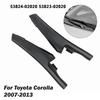 1 пара Для Toyota Corolla 2007 2008 2009-2013 Автомобильная накладка на угол переднего ветрового стекла 53824-02020 Автомобильные боковые накладки для дворников