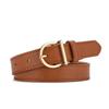 Women's Belt Fashion Pin Buckle Belt Genuine Luxury Soft PU Leather Belt Women Pair with Pants Jeans, For Ideal Gift