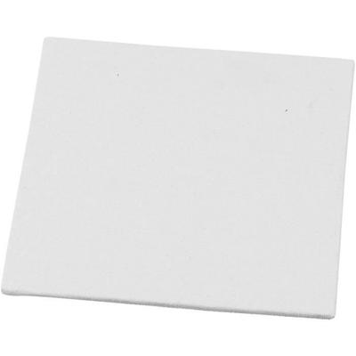 Панель холста Creotime 12,5 x 12,5 x 0,3 см, белая каждая