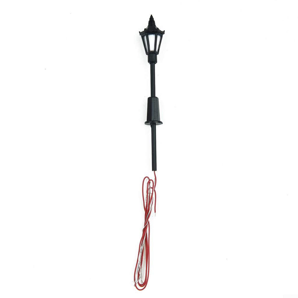 Mini Model Street Lights Decoration 10pcs Diorama 3V Supplies 1:75 Scale