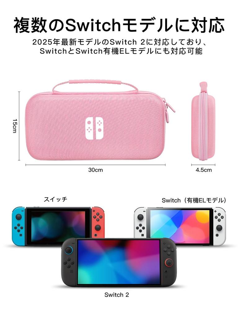 Новая модель Switch 2 EVA Водонепроницаемый и ударопрочный Жесткий Вмещает 10 игр Совместим с хранилищем Полный Идеально подходит для путешествий [Кейс 2025] Кейс, Высокая плотность