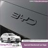 6 Черных Передних Эмблем ЛОГО Для BYD Song Plus DMI Seal U Sealion Модификация Черный Воин Значок Автомобиля Покрывающие Стиль Лого