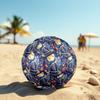 1pc Moonlit Garden Cat Theme Soccer Ball Football, Size 5, Lightweight PVC, Durable Outdoor Training Soccer Ball, Gift m61459