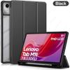 Case for Lenovo Tab M11 11 Inch 2024 with Pen Holder,Clear Transparent Hard PC Back Cover Trifold Stand Case for,Auto Wake/Sleep