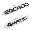 3D буквы ABS Chrome EQC400 4MATIC наклейки с эмблемой для EQC 400 задний багажник автомобиля Стайлинг