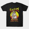 Мужская черная футболка с принтом Родди Пайпер Rowdy Hot Rod Печать на бумаге для трансфера без вырезания Хлопковая футболка