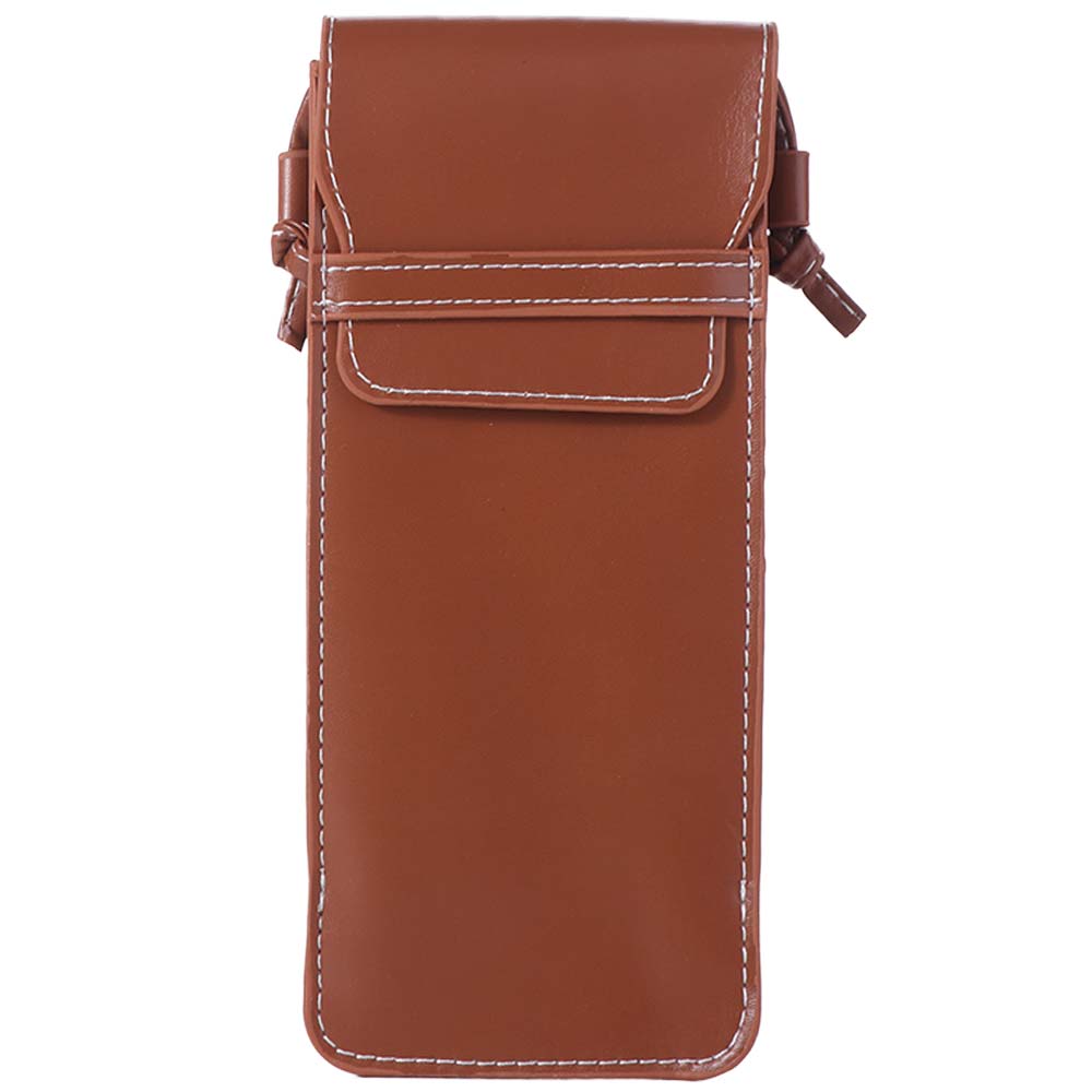 Сумка для очков из искусственной кожи, наплечная, чехол для очков ручной работы, сумка для хранения очков