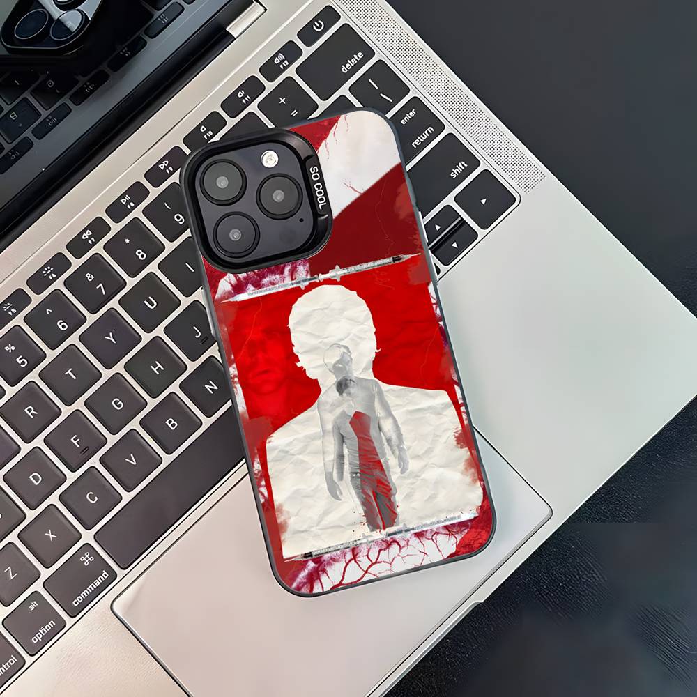 D-Декстер Морган Для Черного Конфетного Матового Чехла iPhone 17,16,15,14,13,12,11,Pro,MAX,Plus