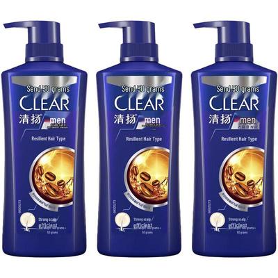 Шампунь Clear Men против перхоти, выпадения и для укрепления волос 3x450 г