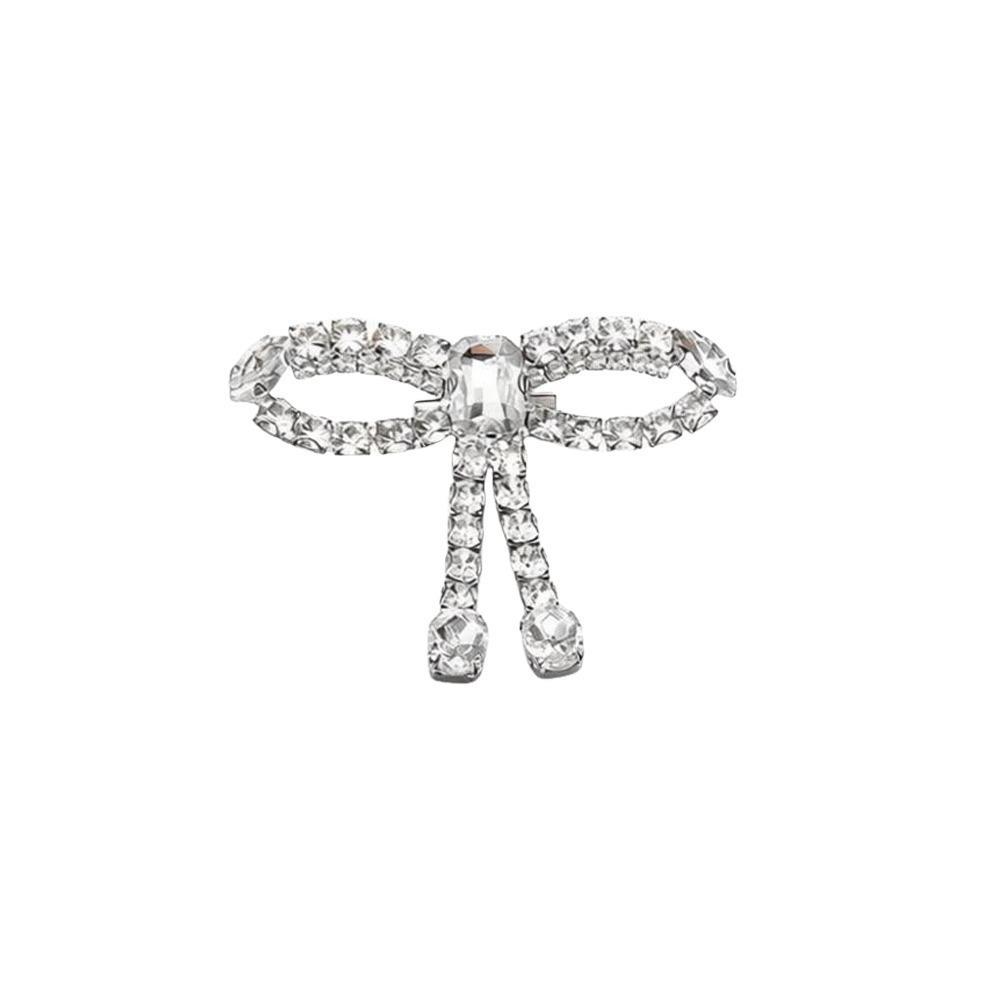 Sparkling Buckle Pin Rhinestone Brooches Fashion Cardigan Clip Waist Accessorizing