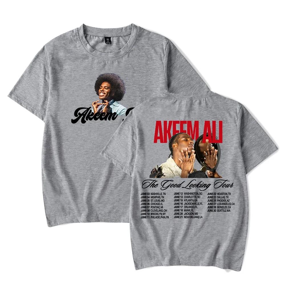 Akeem Ali The Good Looking Tour TShirts Merch Unisex Fashion Short Sleeve Tees Crew Neck Tops