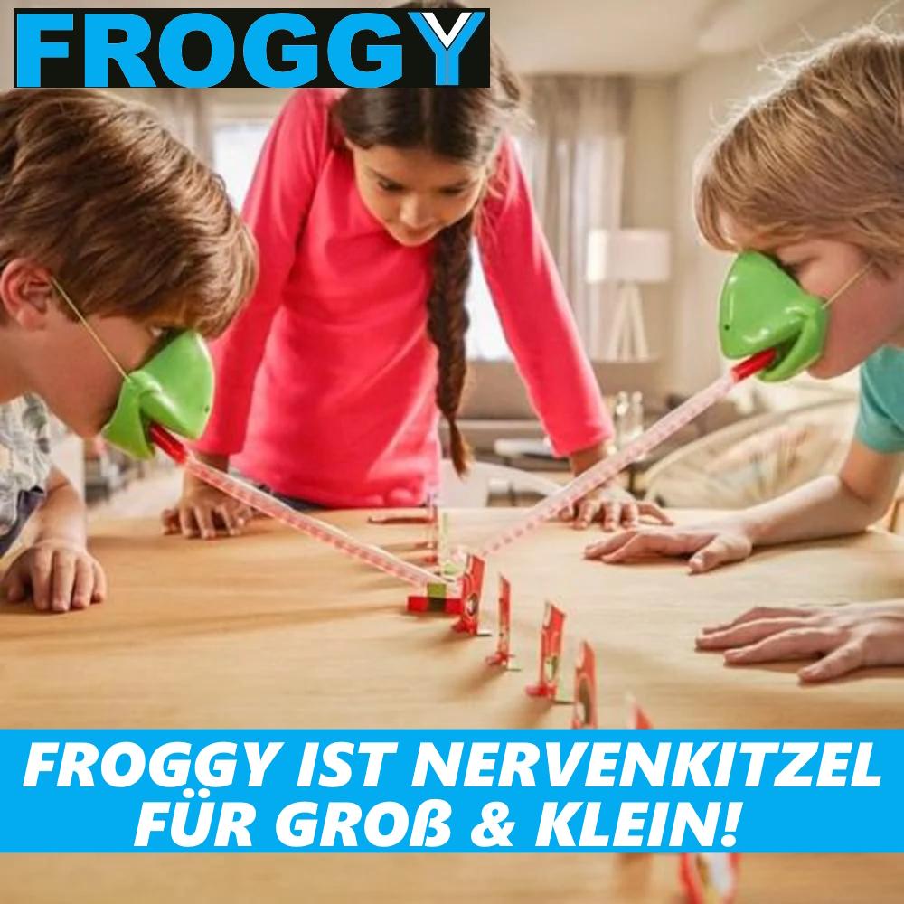 ЛЯГУШКА Сможешь поймать жука? Семейная игра, игра для вечеринок для детей от 4 лет.