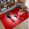 Personalized Crystal Velvet Carpet Bukayo Saka Pattern Non Slip Floor Rug