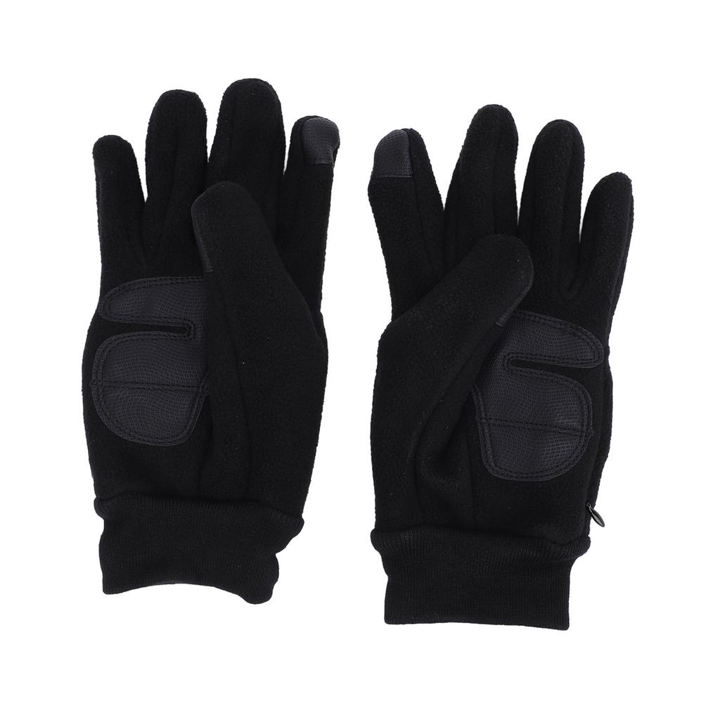 Heated Gloves Detachable Washable Plush Padded Winter Warm Heating Gloves for Skiing and Outdoor