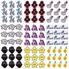 10 Pcs/lot Wholesale Embroidery Patch Iron On Patches For Clothing Patches On Clothes Jackets Decor Applique Sew Supplies