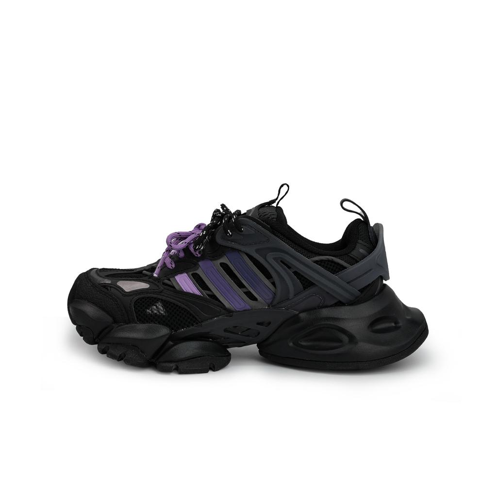 adidas XLG RUNNER DELUXE Износостойкие Нескользящие Низкие Беговые Кроссовки Унисекс Черный Фиолетовый JR3086(Team826-S-BOX)