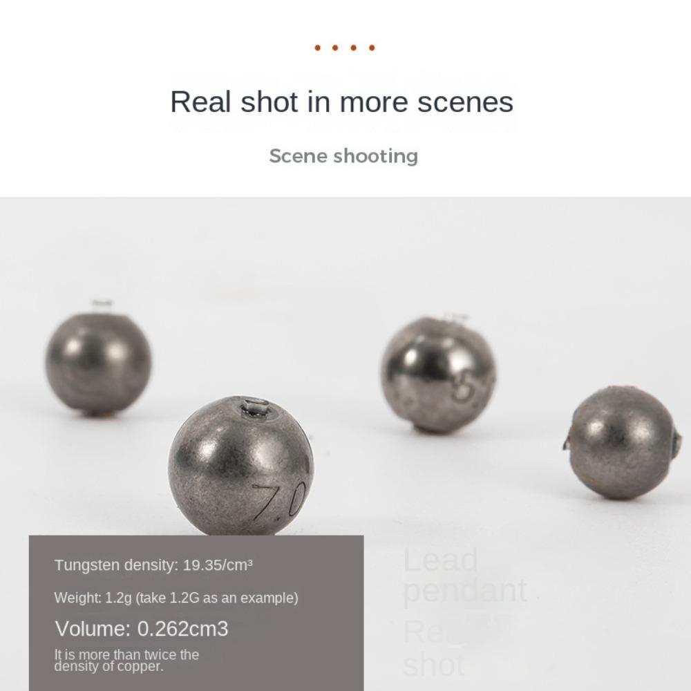 Грузила для шариков Грузило для разрыва лески Грузила для горячей рыбалки Вольфрамовая осенняя рыбалка
