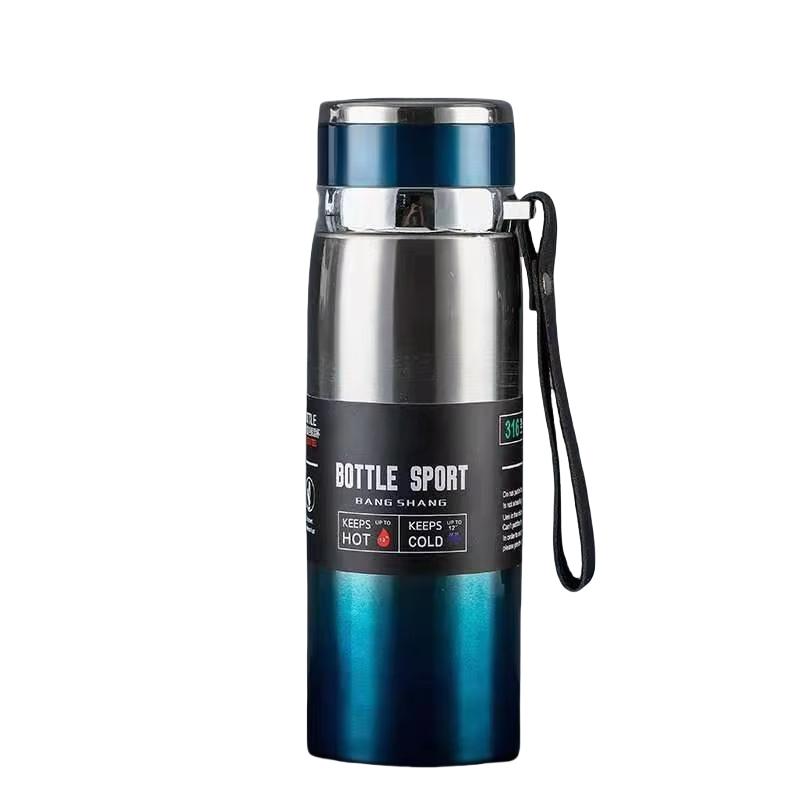 Stainless Steel Insulated Water Bottle with Hand Rope BPA-Free Thermal Water Bottle for Coffee Thermos Bottle Keep Cold and Hot