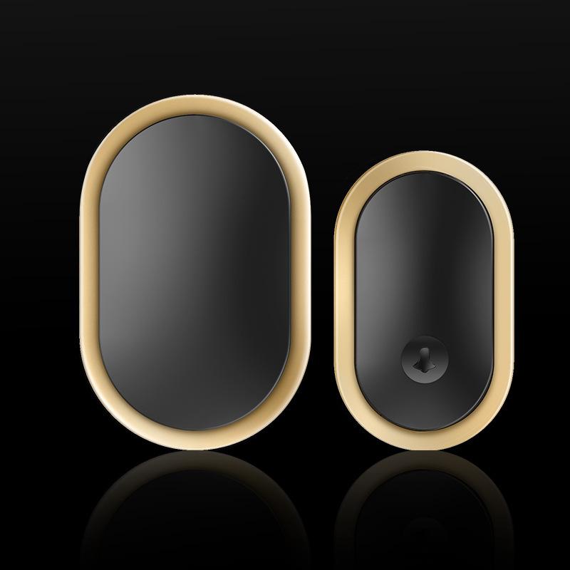 Wireless Doorbell Intelligent Welcome Door Bell 300M984 Ft Home Smart Doorbell Us Eu Plug Chime Kit Led Flash Security Alarm