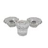 5-piece Crystal Buddhist Altar Set, Omoide No Akashi, Buddhist Altar Accessories for Home Memorials, Clear