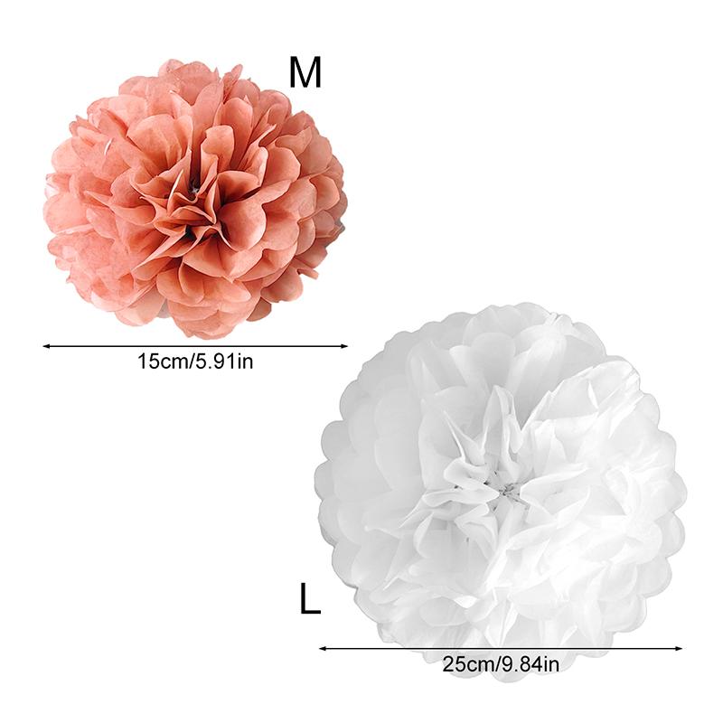 10 шт., принадлежности для вечеринки в душе, сделай сам, тканевый шар, богемное подвесное украшение, экологическое украшение для дня рождения, элегантное свадебное украшение