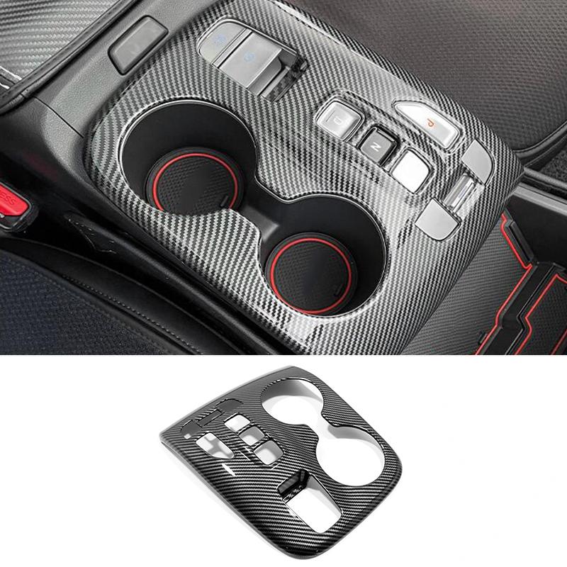 For Hyundai Tucson NX4 2021 2022 2023 Hybrid N Line Car Inner Door Handle Bowl Cover Trim ABS Carbon fiber Stickers Accessories