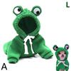 Funny Pet Clothes Cute Green Little Frog Dog And Cat Dog Small Sweatshirt Winter Jacket Outdoor I5V6