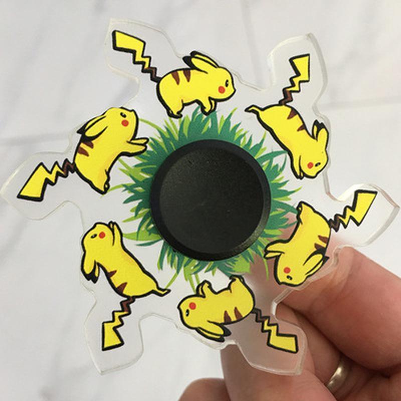 Аниме Fidget Spinner Gyro Demon Slayer Spinner для Саске Хатаке Какаши Аутизм антистресс Tri-Spinner игрушки для взрослых и детей