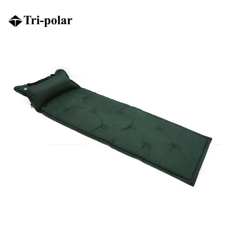 Надувной одноместный туристический коврик Tri-polar TP1102 с возможностью соединения