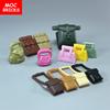 Сумка-портфель-рюкзак из кубиков MOC для аксессуаров из строительных блоков 93091 Собираемые части Детские игрушки