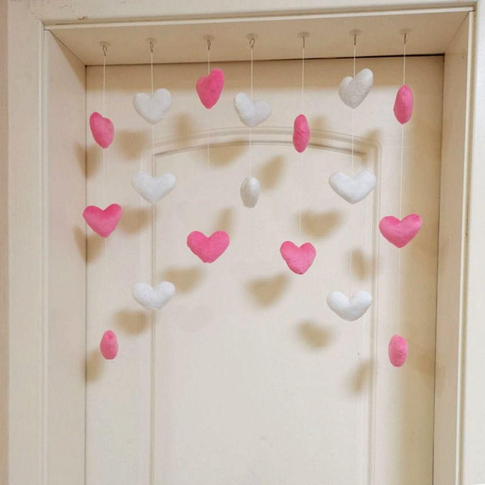 В форме сердца высокая красота дверная подвесная занавеска любовь сердца кулон дверная занавеска украшения домашний декор