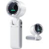 Портативный ручной турбовентилятор, 5-скоростной ветер, питание от батареи, до 12 часов работы, ручной вентилятор 3 в 1 с охлаждающим вентилятором Air Turbo Tech