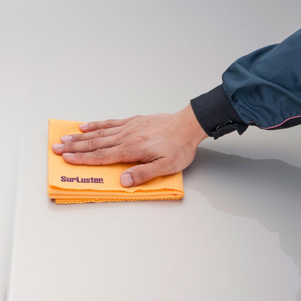 SurLuster Wax Wiping Solid Wax Wiping Premium Flannel Car Cloth, Towel, Material, Scratch-Free, Double-Sided, Wash, S-60