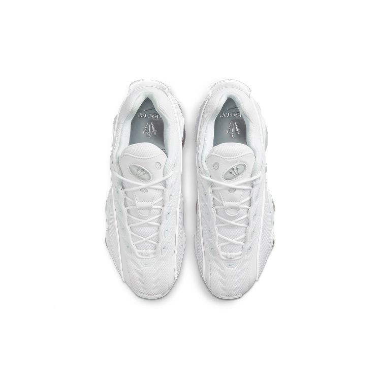 Кроссовки NOCTA x Nike Glide Triple White Унисекс Хромированный Университетский Золотой DM0879-100