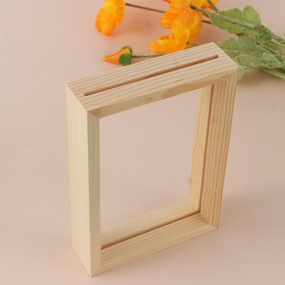 Family Wedding Decor Art Wooden Vintage Photo Frame Picture Holder