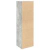 Vidaxl Regał, Szarość Betonu, 31X24X102 Cm, Materiał Drewnopochodny
