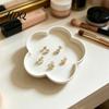 Вогнутая поверхность Лоток для кубиков Цветочный поднос 3D-печать Настольный держатель для бросков Форма Маджонг Ювелирные изделия Минималистичная тарелка для домашнего бара Дней рождения