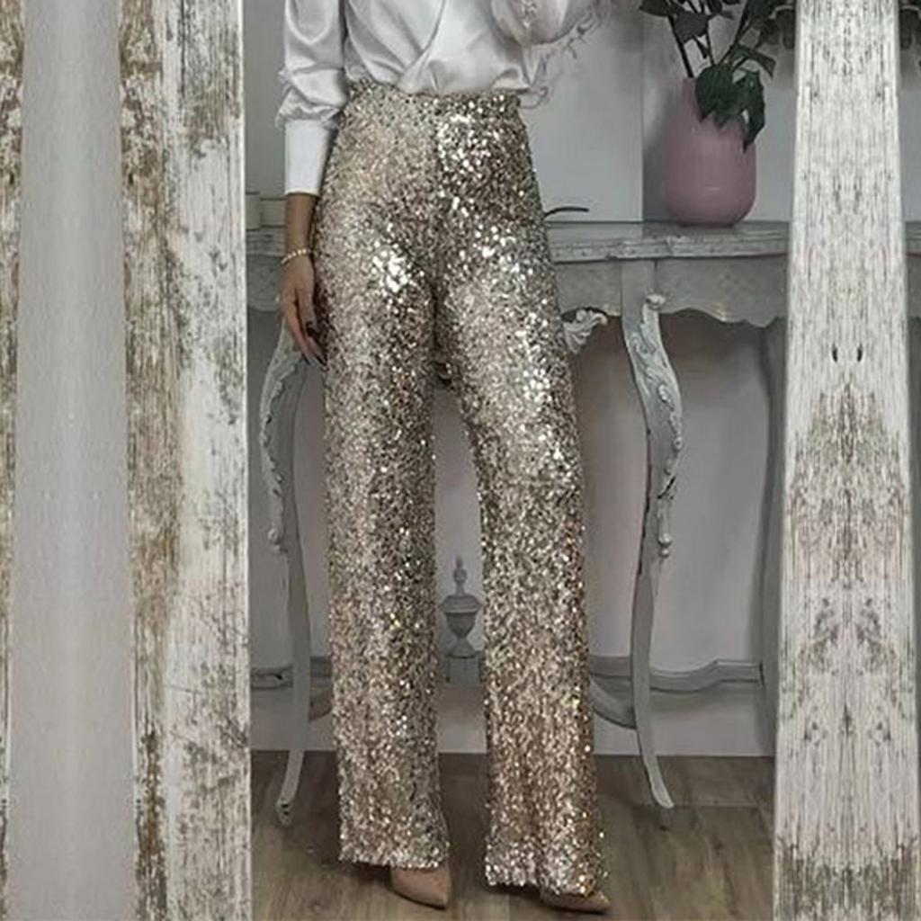 Брюки для женщин, нарядные повседневные брюки с высокой талией, эластичные брюки, модные летние брюки