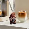 Coffee Gnomes Kitchen Counter Figurine, Dining Room Gnome, Coffee Themed Gnome Decoration for Coffee Lovers Decoration Gifting
