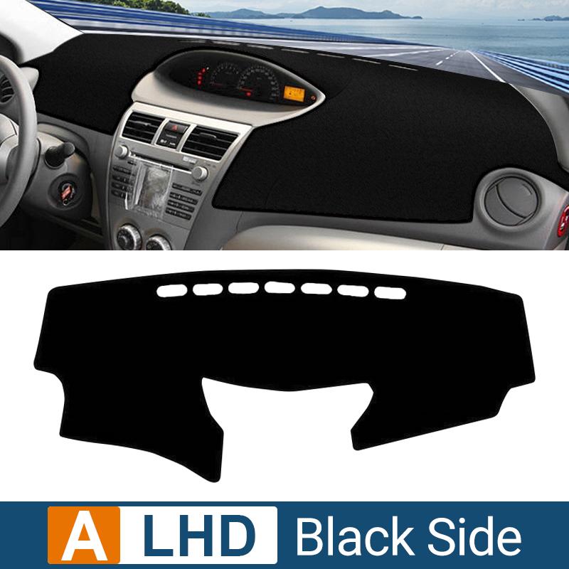 Автомобильные аксессуары для Toyota Vios 2008 2009 2010 2011 2012 2013, крышка приборной панели, избегайте света, солнцезащитный козырек, анти-УФ-ковры, нескользящие