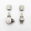 10Pcs 3mm 4mm 6mm OD Air Tube Connector M3 M4 M5 M6 Pneumatic Pipe Connector