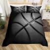 Basketball Duvet Cover Set Sports Theme Bedding Set For Boys Teens Men With Motivated No Failure Pattern Soft Comforter Cover