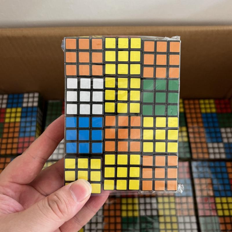 10 шт. Мини Магический Кубик Детские Подарки для Вечеринки по Случаю Дня Рождения Принадлежности Детские Развивающие Игрушки Наполнители для Пакетов с Подарками Пиньяты Приз 3x3 см