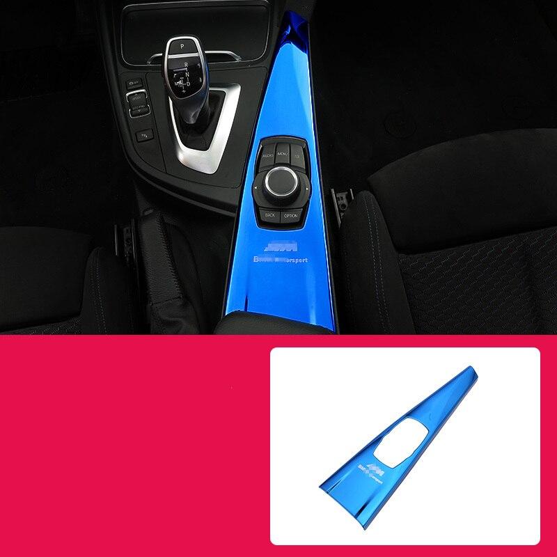 Для 3 4 GT F30 F32 F34 F35 F36 2013-2019 LHD M Performance логотип салон автомобиля ABS мультимедийная центральная консоль крышка панели чехол