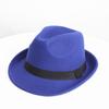 Британская классическая джазовая шляпа, новая женская шерстяная шляпа, мужская фетровая термошляпа, сценическая шляпа