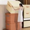 Foldable Clothes Quilt Storage Box Space Saving Washable Toy Storage Box Dustproof Large Capacity Laundry Basket for Home
