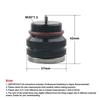 ZG Universal Motorcycle Oil Temp Gauge Oil Filler Plug M30x1.5 M20x1.5 M20x2.5 0‑200℃ Pointer Meter Silver Black Aluminum Part